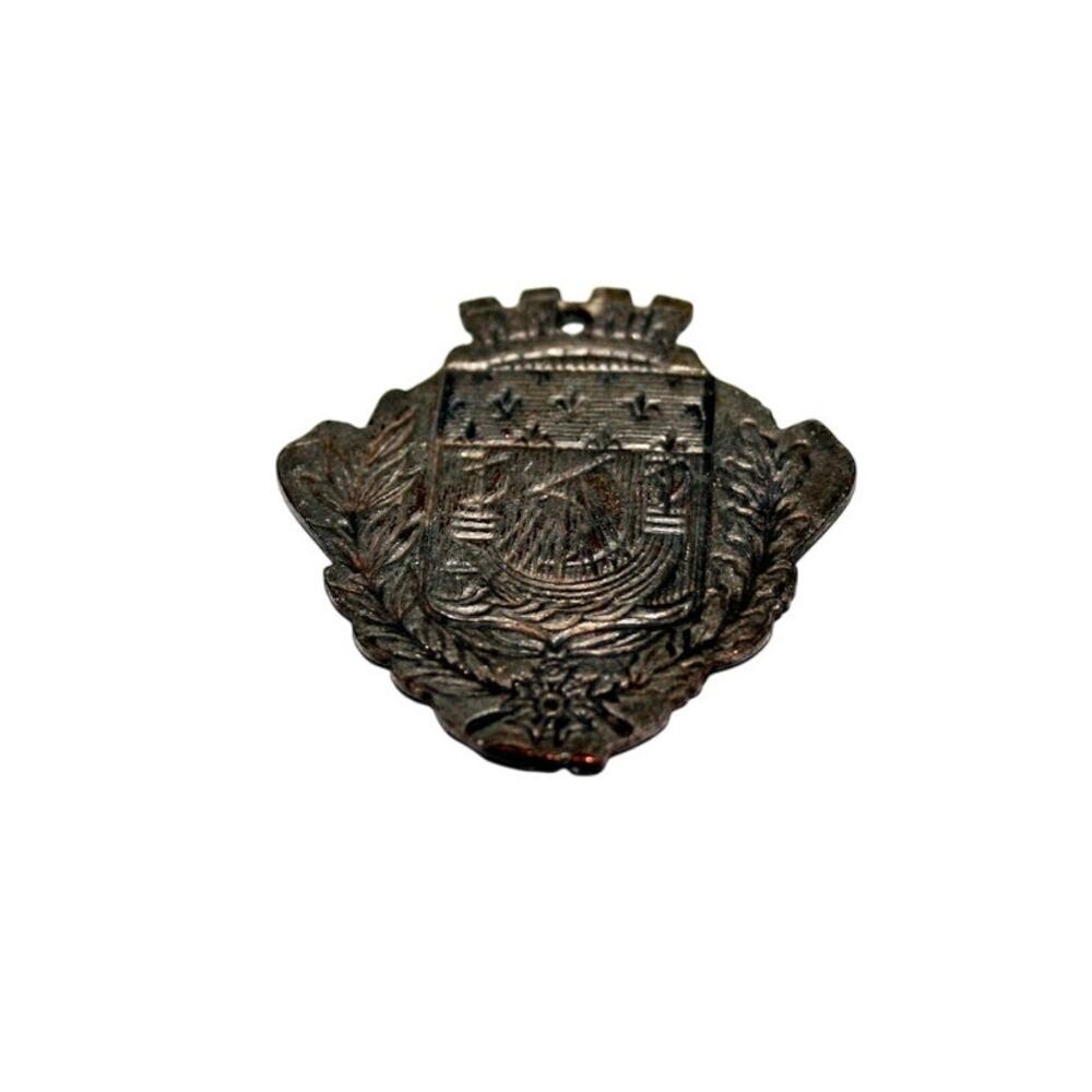 Antique French Art Nouveau Fob Medal